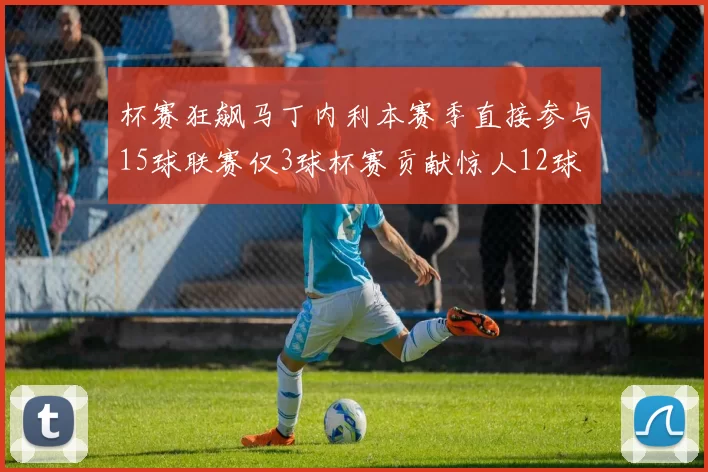 杯赛狂飙马丁内利本赛季直接参与15球联赛仅3球杯赛贡献惊人12球